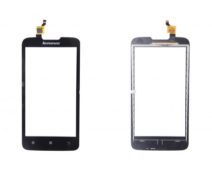 Тачскрин (сенсор) для Lenovo A680, чёрный, с камерой